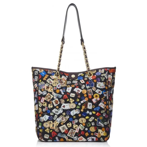 Divo Diva - Miami - Dark Black - Leather Handbag - Made in Italy - Life is a Game Collection - Luxury High Quality - Avvenice^ Bags