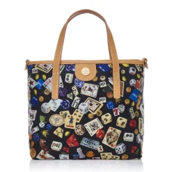 Divo Diva - Niagara - Black - Leather Handbag - Made in Italy - Life is a Game Collection - Luxury High Quality - Avvenice^ Bags