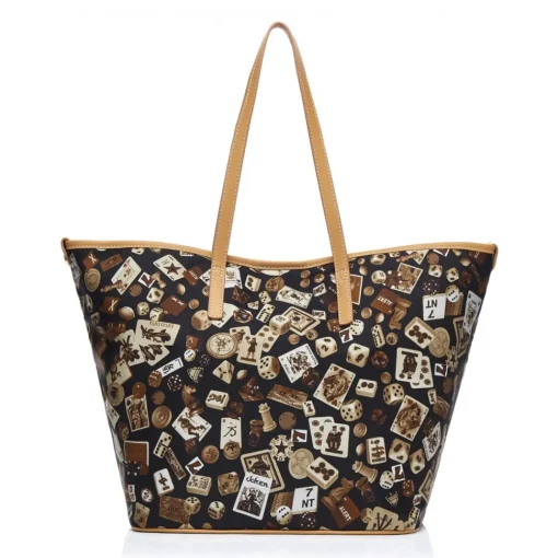 Divo Diva - San Remo - Brown - Leather Handbag - Made in Italy - Life is a Game Collection - Luxury High Quality - Avvenice^ Bags