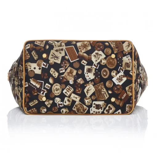 Divo Diva - San Remo - Brown - Leather Handbag - Made in Italy - Life is a Game Collection - Luxury High Quality - Avvenice^ Bags