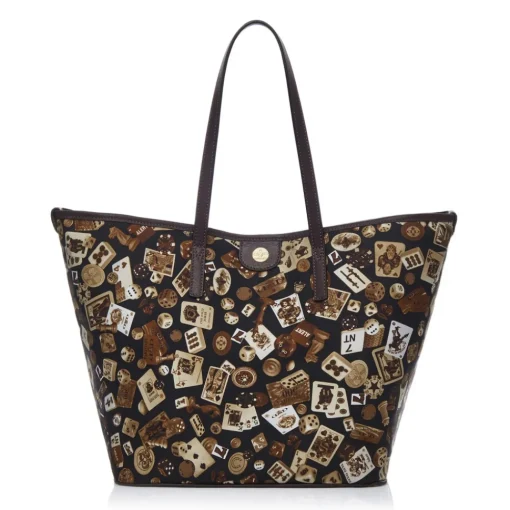 Divo Diva - San Remo - Dark Brown - Leather Handbag - Made in Italy - Life is a Game Collection - Luxury High Quality - Avvenice^ Bags
