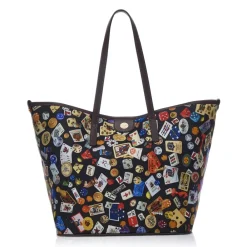 Divo Diva - San Remo - Dark Black - Leather Handbag - Made in Italy - Life is a Game Collection - Luxury High Quality - Avvenice