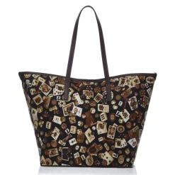 Divo Diva - San Remo - Dark Brown - Leather Handbag - Made in Italy - Life is a Game Collection - Luxury High Quality - Avvenice^ Bags