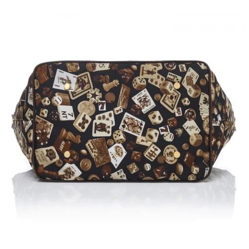 Divo Diva - San Remo - Dark Brown - Leather Handbag - Made in Italy - Life is a Game Collection - Luxury High Quality - Avvenice^ Bags