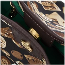 Divo Diva - San Remo - Dark Brown - Leather Handbag - Made in Italy - Life is a Game Collection - Luxury High Quality - Avvenice^ Bags