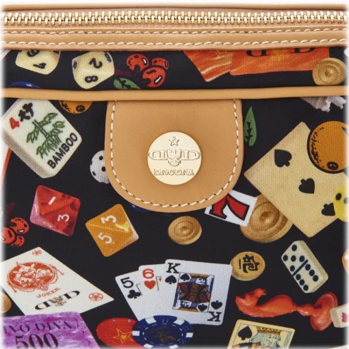 Divo Diva - Seoul - Black - Leather Handbag - Made in Italy - Life is a Game Collection - Luxury High Quality - Avvenice^ Bags