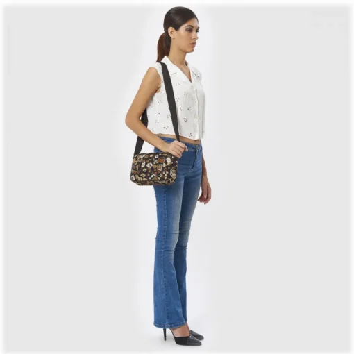 Divo Diva - Seoul - Dark Brown - Leather Handbag - Made in Italy - Life is a Game Collection - Luxury High Quality - Avvenice