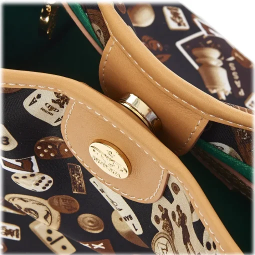 Divo Diva - Venice - Brown - Leather Handbag - Made in Italy - Life is a Game Collection - Luxury High Quality - Avvenice^ Bags