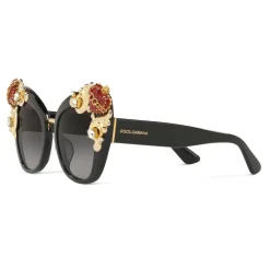 Dolce & Gabbana Eyewear Dolce & Gabbana - All The Lovers Sunglasses - Black - Dolce & Gabbana Eyewear - Avvenice