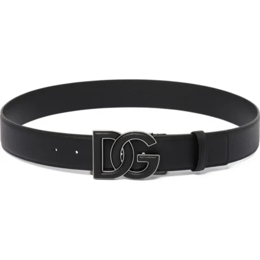 Dolce & Gabbana Dolce & Gabbana - Black Deer Print Belt - Dolce & Gabbana Exclusive Luxury Collection - Avvenice