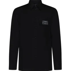 Dolce & Gabbana Dolce & Gabbana - Black Long Sleeves Shirt - Dolce & Gabbana Exclusive Luxury Collection - Avvenice^ Shirts