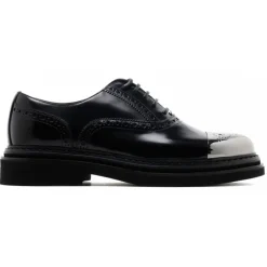 Dolce & Gabbana Dolce & Gabbana - Black Francesina Derby Shoes - Dolce & Gabbana Exclusive Luxury Collection - Avvenice^ Shoes