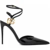 Dolce & Gabbana Dolce & Gabbana - Black DG Logo Slingbacks - Dolce & Gabbana Exclusive Luxury Collection - Avvenice^ Shoes