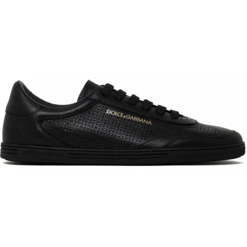 Dolce & Gabbana Dolce & Gabbana - Black Saint Tropez Sneakers - Dolce & Gabbana Exclusive Luxury Collection - Avvenice^ Shoes