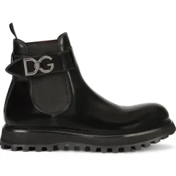 Dolce & Gabbana Dolce & Gabbana - Black Beatles Boots - Dolce & Gabbana Exclusive Luxury Collection - Avvenice^ Shoes