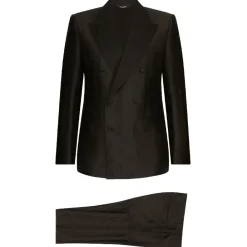 Dolce & Gabbana Dolce & Gabbana - Black Sicilia Fit Suit - Dolce & Gabbana Exclusive Luxury Collection - Avvenice