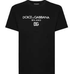 Dolce & Gabbana Dolce & Gabbana - Black T-Shirt - Dolce & Gabbana Exclusive Luxury Collection - Avvenice