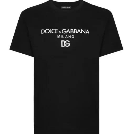Dolce & Gabbana Dolce & Gabbana - Black T-Shirt - Dolce & Gabbana Exclusive Luxury Collection - Avvenice