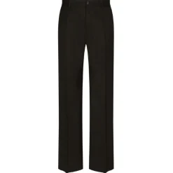 Dolce & Gabbana Dolce & Gabbana - Black Tailored Pants - Dolce & Gabbana Exclusive Luxury Collection - Avvenice