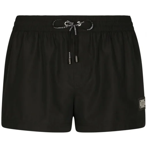 Dolce & Gabbana Dolce & Gabbana - Black Swim Shorts - Dolce & Gabbana Exclusive Luxury Collection - Avvenice