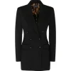 Dolce & Gabbana Dolce & Gabbana - Black Stetch Viscose Jersey Tailored Blazer - Dolce & Gabbana Exclusive Luxury Collection - Avvenice
