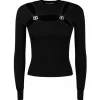 Dolce & Gabbana Dolce & Gabbana - Black DG Details Sweater - Dolce & Gabbana Exclusive Luxury Collection - Avvenice