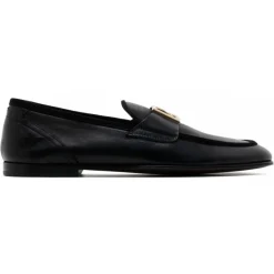 Dolce & Gabbana Dolce & Gabbana - Black Ariosto Slippers - Dolce & Gabbana Exclusive Luxury Collection - Avvenice