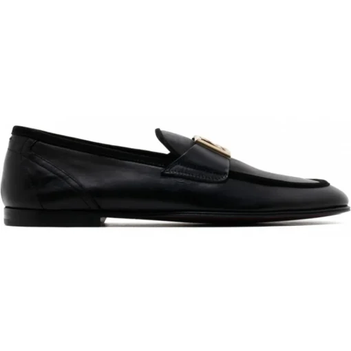 Dolce & Gabbana Dolce & Gabbana - Black Ariosto Slippers - Dolce & Gabbana Exclusive Luxury Collection - Avvenice