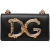 Dolce & Gabbana Dolce & Gabbana - Black Crossbody Bag - Dolce & Gabbana Exclusive Luxury Collection - Avvenice