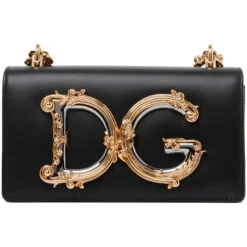 Dolce & Gabbana Dolce & Gabbana - Black Crossbody Bag - Dolce & Gabbana Exclusive Luxury Collection - Avvenice