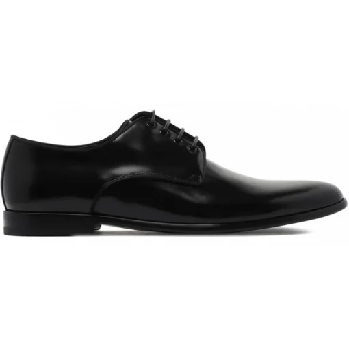 Dolce & Gabbana Dolce & Gabbana - Black Derby - Dolce & Gabbana Exclusive Luxury Collection - Avvenice