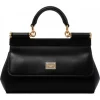 Dolce & Gabbana Dolce & Gabbana - Black Sicily Small Handbag - Dolce & Gabbana Exclusive Luxury Collection - Avvenice^ Bags