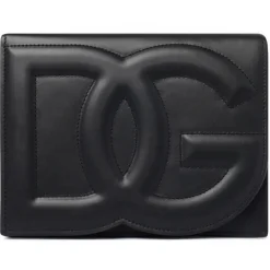 Dolce & Gabbana Dolce & Gabbana - Black DG Logo Crossbody Bag - Dolce & Gabbana Exclusive Luxury Collection - Avvenice^ Bags