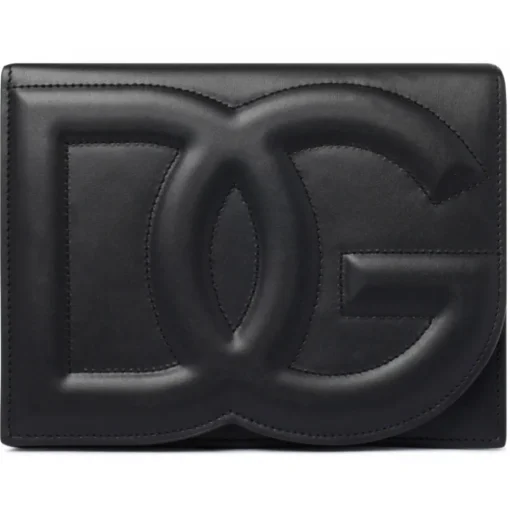 Dolce & Gabbana Dolce & Gabbana - Black DG Logo Crossbody Bag - Dolce & Gabbana Exclusive Luxury Collection - Avvenice^ Bags