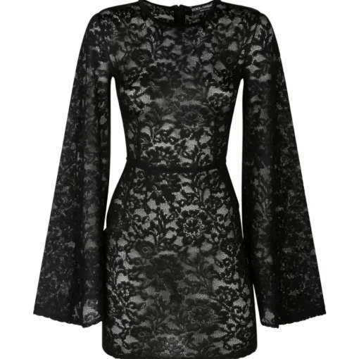 Dolce & Gabbana Dolce & Gabbana - Black Lace Mini Dress - Dolce & Gabbana Exclusive Luxury Collection - Avvenice^ Dresses