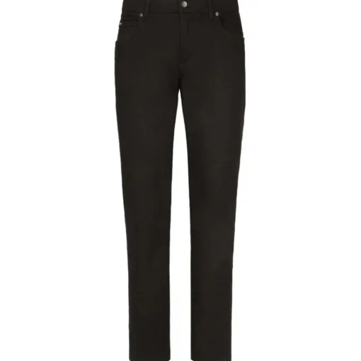 Dolce & Gabbana Dolce & Gabbana - Black Jeans - Dolce & Gabbana Exclusive Luxury Collection - Avvenice^ Trousers