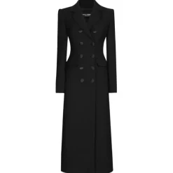 Dolce & Gabbana Dolce & Gabbana - Black Coat - Dolce & Gabbana Exclusive Luxury Collection - Avvenice^ Jackets