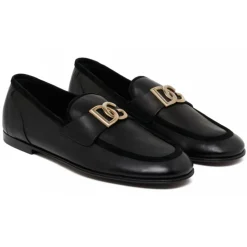 Dolce & Gabbana Dolce & Gabbana - Black Ariosto Slippers - Dolce & Gabbana Exclusive Luxury Collection - Avvenice