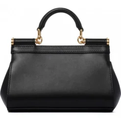 Dolce & Gabbana Dolce & Gabbana - Black Sicily Small Handbag - Dolce & Gabbana Exclusive Luxury Collection - Avvenice^ Bags
