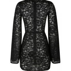 Dolce & Gabbana Dolce & Gabbana - Black Lace Mini Dress - Dolce & Gabbana Exclusive Luxury Collection - Avvenice^ Dresses