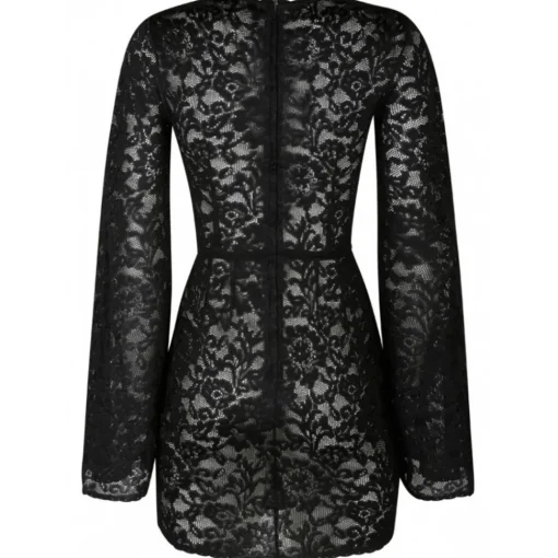 Dolce & Gabbana Dolce & Gabbana - Black Lace Mini Dress - Dolce & Gabbana Exclusive Luxury Collection - Avvenice^ Dresses