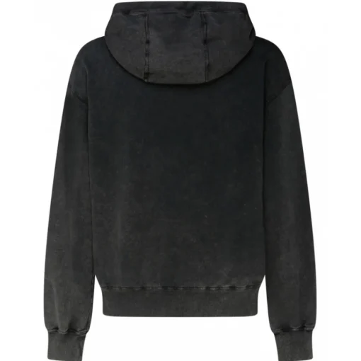 Dolce & Gabbana Dolce & Gabbana - Black and Multicolour Cotton Logo Patch Sweatshirt - Dolce & Gabbana Exclusive Luxury Collection - Avvenice^ Sweatshirts