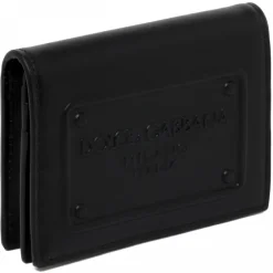 Dolce & Gabbana Dolce & Gabbana - Black Card Holder - Dolce & Gabbana Exclusive Luxury Collection - Avvenice