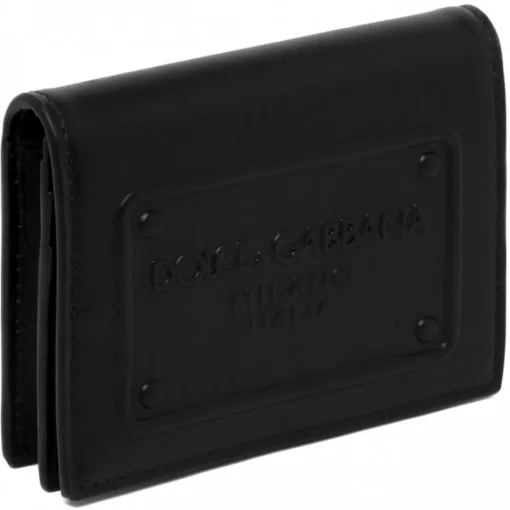 Dolce & Gabbana Dolce & Gabbana - Black Card Holder - Dolce & Gabbana Exclusive Luxury Collection - Avvenice