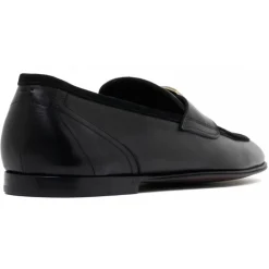 Dolce & Gabbana Dolce & Gabbana - Black Ariosto Slippers - Dolce & Gabbana Exclusive Luxury Collection - Avvenice