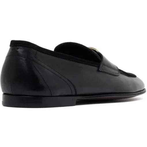 Dolce & Gabbana Dolce & Gabbana - Black Ariosto Slippers - Dolce & Gabbana Exclusive Luxury Collection - Avvenice