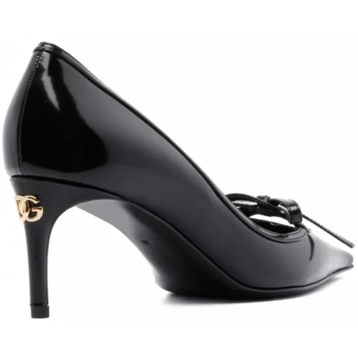 Dolce & Gabbana Dolce & Gabbana - Black Ribbon Tie Pumps - Dolce & Gabbana Exclusive Luxury Collection - Avvenice