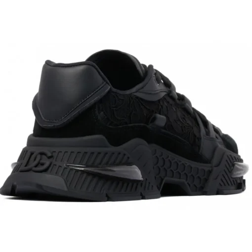 Dolce & Gabbana Dolce & Gabbana - Black Airmaster Sneakers - Dolce & Gabbana Exclusive Luxury Collection - Avvenice