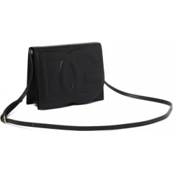 Dolce & Gabbana Dolce & Gabbana - Black DG Logo Crossbody Bag - Dolce & Gabbana Exclusive Luxury Collection - Avvenice^ Bags