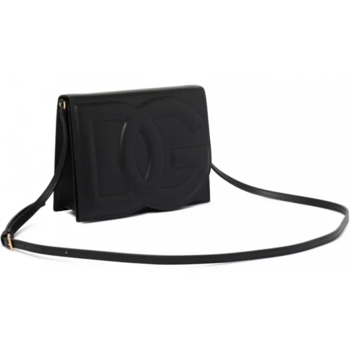 Dolce & Gabbana Dolce & Gabbana - Black DG Logo Crossbody Bag - Dolce & Gabbana Exclusive Luxury Collection - Avvenice^ Bags